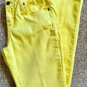 Earl Jeans Lemon Yellow Skinny Jeans